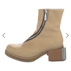 Selling these unique style moto booties.